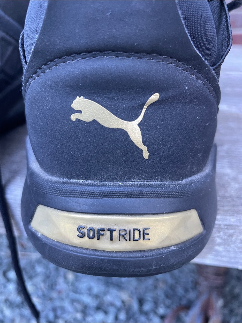 Puma | Softride | Enzo | NXT Running Shoes | Black/Gold | Size 9 - Picture 12 of 15